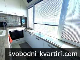 2-стаен апартамент с градска панорама в района на стадион Спартак