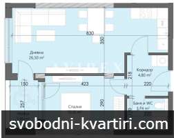 Оферта 91586 - Двустаен апартамент в Кършияка Оферта 91586 - Двустаен апартамент в Кършияка