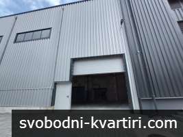 Новопостроен склад под наем Новопостроен склад под наем