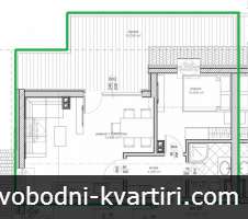 2-стаен гр. Бургас - Меден Рудник - зона Б 80m² 2-стаен гр. Бургас - Меден Рудник - зона Б 80m²
