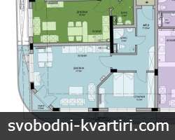 2-стаен гр. Бургас - Меден Рудник - зона В 95m² 2-стаен гр. Бургас - Меден Рудник - зона В 95m²