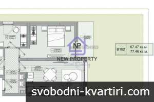 Продажба 3-стаен гр. Бургас - Хоризонт 70m² Продажба 3-стаен гр. Бургас - Хоризонт 70m²