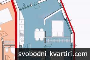 Продажба на нов тристаен без поддръжка -в Равда 68m² Продажба на нов тристаен без поддръжка -в Равда 68m²