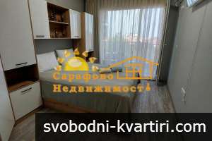 Двустаен обзаведен апартамент в кв. Сарафово (старата част) свободен след 01.08.2025 Двустаен обзаведен апартамент в кв. Сарафово (старата част) свободен след 01.08.2025