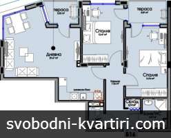 Тристаен апартамент в кв. Хоризонт - Бургас. Тристаен апартамент в кв. Хоризонт - Бургас.