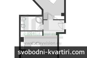 Дава под наем 2-стаен гр. София - Лозенец 100m² Дава под наем 2-стаен гр. София - Лозенец 100m²
