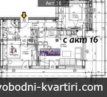 светъл мансарден апартамент с две спални, с акт 16 светъл мансарден апартамент с две спални, с акт 16
