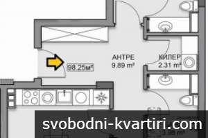 апартаменти с две спални в строеж, акт 14 апартаменти с две спални в строеж, акт 14