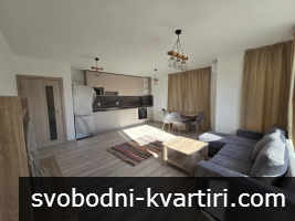 Чисто нов тристаен апартамент под наем в кв. Беломорски
