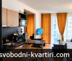 Обзаведен двустаен апартамент в Сарафово