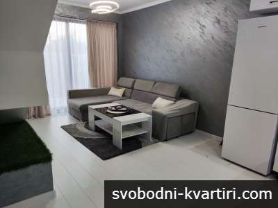 Чисто нов тристаен апартамент в Смирненски до новия Лидл на Пещерско шосе с 26м2 двор