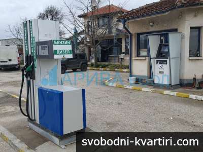 Работеща бензиностанция в Село да град Хасково