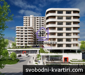 Тристаен апартамент ,ново строителство ,комплекс Изгрев ,град Бургас!