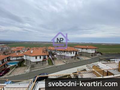 Двустаен апартамент в затворен комплекс близо до Ахелой