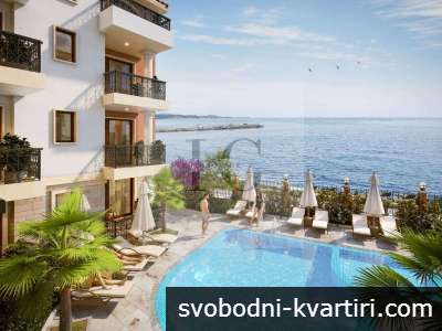 Предлагаме за продажба двустаен с гледка море в Равда 76кв.м. първа линия
