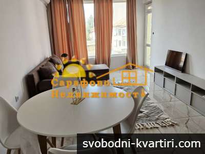 Дава под наем 2-стаен с ПАРКОМЯСТО гр. Бургас - Сарафово 55m²