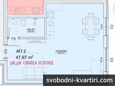 Едностаен на първа линия в Приморско