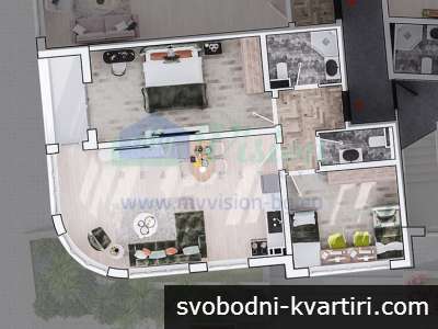 Продажба 3-стаен гр. София - Стрелбище 110.17m²