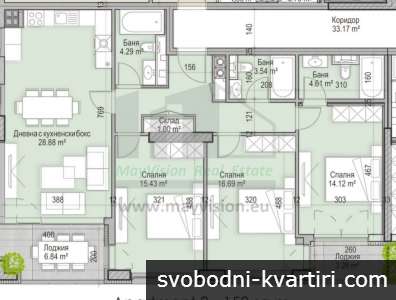 Продажба 4-стаен гр. София - Кръстова Вада 150m²