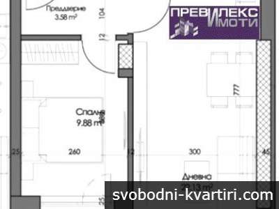 светъл източен апартамент