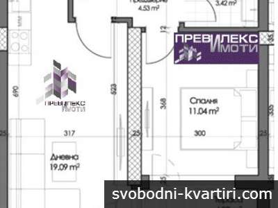 разнообразие от апартаменти в строеж