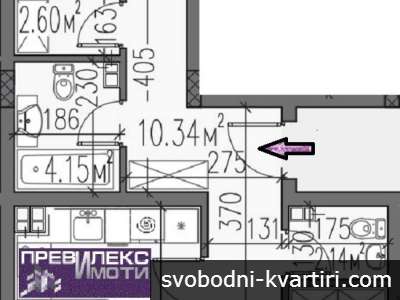 просторен и удобен апартамент с две спални, пред акт 16