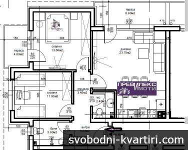 апартамент в малка кооперация