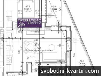 Продажба 2-стаен гр. Пловдив - Каменица 2 84m²
