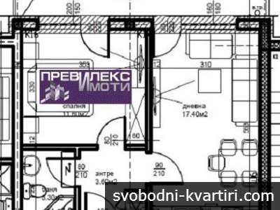 компактен мансарден апартамент