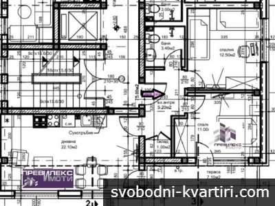 светъл и топъл апартамент с две спални