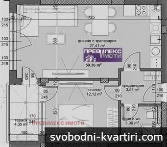 апартаменти в строеж
