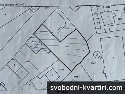 Парцел под наем в района на Широк Център