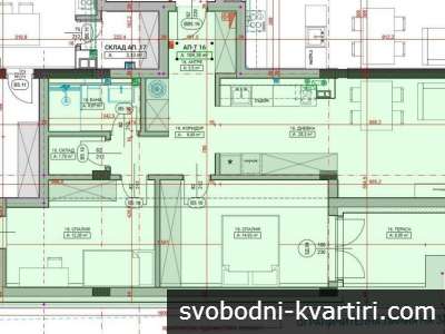 3-стаен апартамент в кв. Здравец Изток