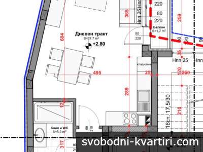 Ателие в Центъра 81400Е