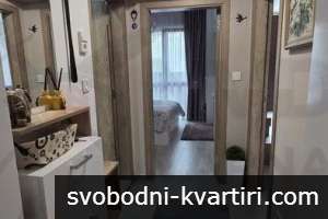 Дава се под наем двустаен апартамент с паркомясто в Пчелина!