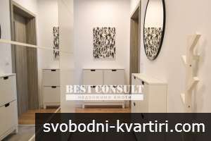 НОВ, луксозен, тристаен апартамент, три климатика - Център