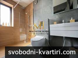 Великолепна къща с 3 спални, 4 бани, 2 паркоместа, озеленен двор и гледка море в ж.к. Крайморие