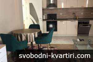 Давам под наем тристаен -2 СПАЛНИ,хол с бокс напълно и НОВО ОБЗАВЕДЕН В ЧИСТО НОВА КООПЕРАЦИЯ, с паркомясто-0899450421