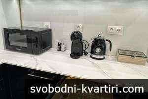 Лазур двустаен апартамент обзаведен #1748338223