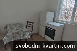 Даваме по наем двустаен апартамент в кв. Тракия