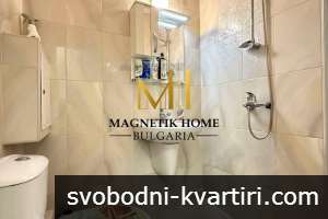 Кокетен двустаен апартамент с ПАРНО и ТОПЛА ВОДА до McDonalds и 5Д киното в ж.к. Зорница