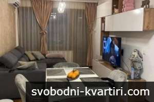 С включени интернет, телевизия и такси в цената! Двустаен апартамент в Братя Миладинови!
