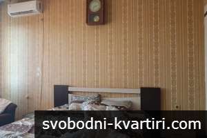 Дава се под наем двустаен апартамент в Тракия
