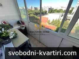 Приветлив двустаен апартамент с отделна кухня срещу у-ще Братя Миладинови