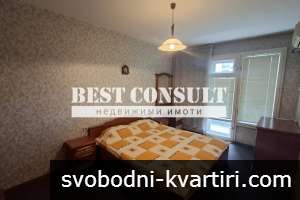 Двустаен обзаведен,  климатик - Център, Скобелев, рест. Пристан