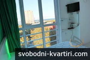 Лазур двустаен апартамент обзаведен #1748861374