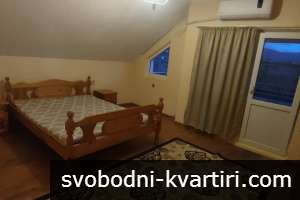 Давам под наем двустаен напълно обзаведен етаж 4в КючукПариж до МОДЪР и супермаркет СЛЪНЧЕВИ ЛЪЧИ1 (до бистро МИРАЖ)-има