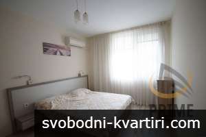 Лазур двустаен апартамент обзаведен #1748352156