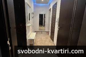 Дава се под наем двустаен апартамент  с паркомясто в Левски!