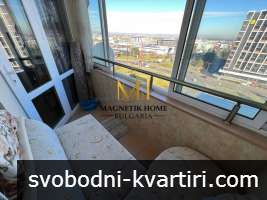 Просторен едностаен апартамент с панорамна гледка в ж.к. Славейков